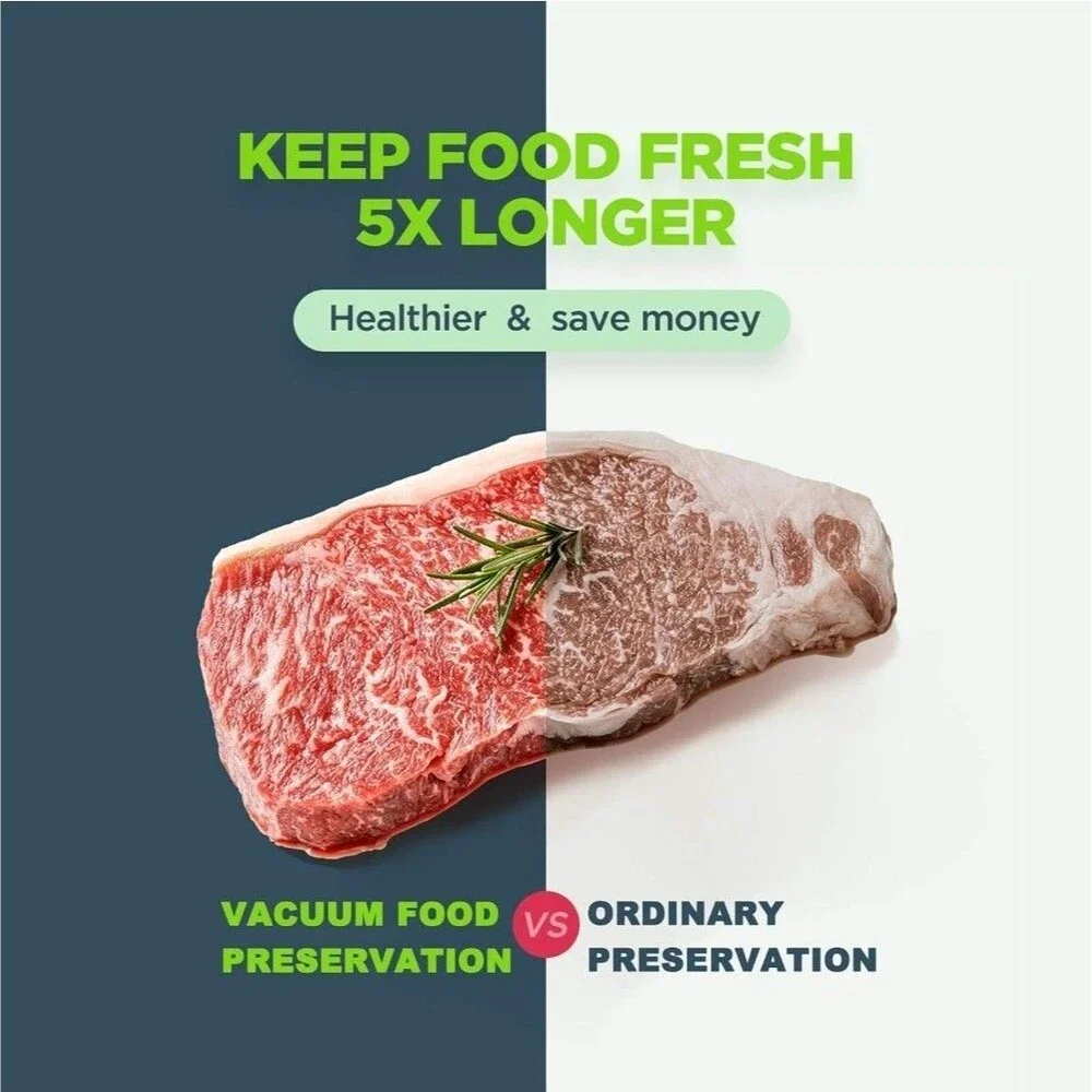 Vacuum Food Sealer 8-in-1 Easy Presets Open Box